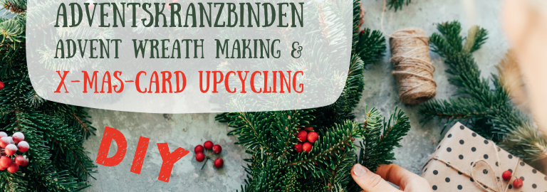 Adventskranzbinden